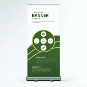 Factory Roll-Up Banner Stand Aluminum Advertising Display