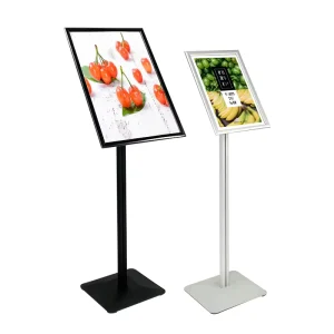 Factory Sale Aluminum A2A3 Floor Stand Poster Display Stand