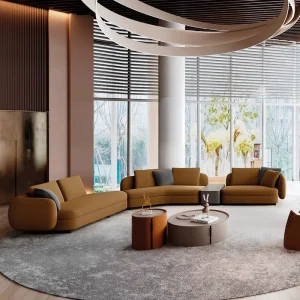 Factory Sectional Modular Comfortable Reception Office Sofa Set Furniture Lobby Leisure Sofa