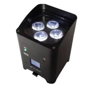 Factory Sell 4*18W 6 in 1 DMX512 LED Par Light with WIFI & Remote for Wedding Party & DJ