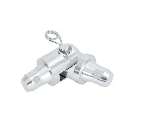 Factory Stage Truss Coupler Pipe Sleeve Spigot Pin Clip Lighting Truss Hinge Stand Aluminium Flexible Joint Accessory