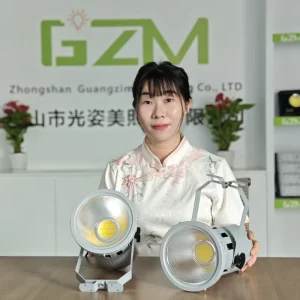 Factory Supplier Rectangular LED 120W Exhibition Arm Light for Outdoor Trade Show Booths