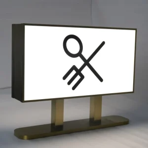 Factory Supply Acrylic Illuminated Outdoor Restaurant Advertising Light Box Sign