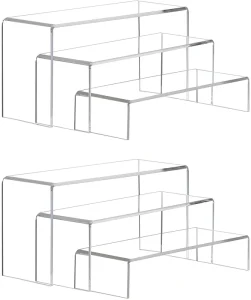 Factory Supply Clear Acrylic Tabletop U-Shaped Display Showcase Stand Holder