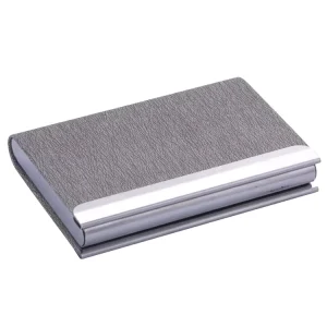 Fashion Genuine Leather PU Plastic Custom Magnetic Cartoon Visiting Business Card Holder or Name Pu Card Holder