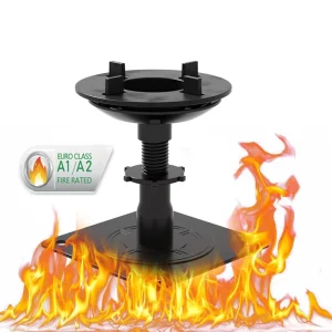 Fire-Resistant Adjustable Heavy-Duty Tile Support Raised Floor Pedestal