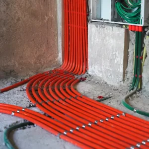 Fire-Resistant PVC Electrical Conduit 16mm 20mm 25mm White Plastic Tube