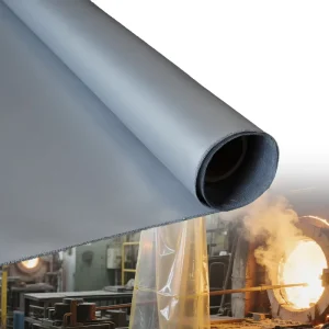 Fire Resisting Barrier Silicone Rubber Coated Fabric Heat Resistance Silicone Fiberglass Fabric for Building Safety Solution