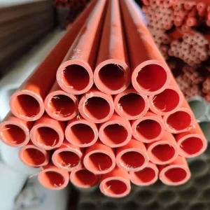 Fire Retardant PVC Conduit for Building Construction