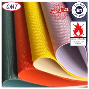 Fireproof 600Dx600D 82T Polyester Oxford Fabric with Waterproof for Flame Retardant Equipment Shield Workshop Storage Sack
