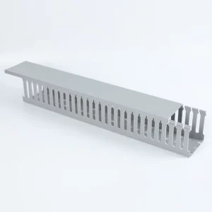 Fireproof Different Size Protect Manage Indoor Electrical Wiring Small Size Electric PVC Wire Cable Trunking