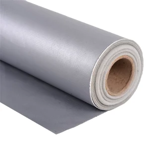 Fireproof Material Thermal Insulation Alkali Free Twill Woven Silicone Coated Fiberglass Fabric with Cutting Service