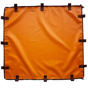 Fireproof Silicone Rubber-Coated Fiberglass Fabric Cloth