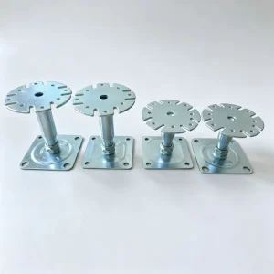 Fireproof Soundproof Durable Adjustable Steel Raised Floor Support Pedestal for Smart Buildings, Wiring, and Hospitals