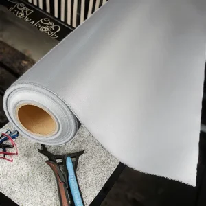 Fireproof Tarpaulin Manufacturer Supply Fireproof Fabric Flame Retardant Silicone Cloth