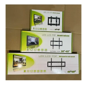 Fixed Height-Adjustable Full-Motion TV Wall Mount for 14-43 Inch LCD LED Screens
