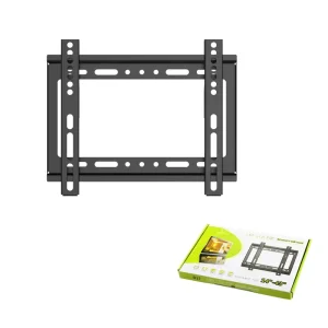 Fixed Low-Profile TV Wall Mount Bracket VESA 200x200mm for 14-43 Inch Flat Screens