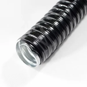 Flame-Resistant PVC-Coated Metal Cable Wire Harness Hose Conduit, UL94 Certified, Acid-Proof