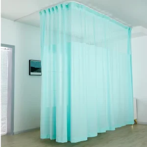 Flame Retardant Antibacterial Anti-Static Medical Curtain