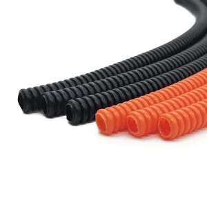 Flame-Retardant PP Split Wire Loom Cable Conduit Flexible Plastic Conduit Fittings