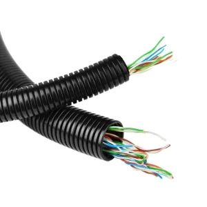 Flame-Retardant UV-Resistant PP Spiral-Wrapping Corrugated Wire Loom Conduit Tube