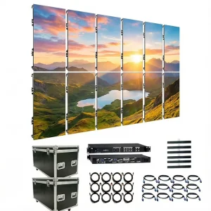 Flexible Curved Led Display Screen Rollable Foldable Soft Panel Video Wall for Creative Shape Round Circle Cylindrical 3D