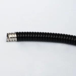 Flexible PVC Coated Metal Wire Conduit 1/2-4″ Black for Cold and Hot Cable Protection Underground Environments -20~+60