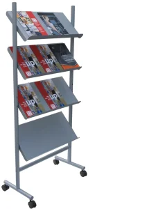Floor Brochure Stand Magazine Display Holder Brochure Rack