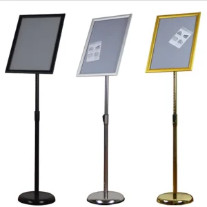 Floor Stand A4 A3 A2 Metal Display Stand Advertising Poster Outdoor Display Stand