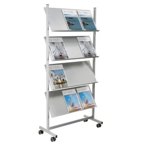 Floor Standing A4 Brochure Display Rack