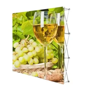 Floor-Standing Aluminum Pop-Up Wall Display Banner Stand