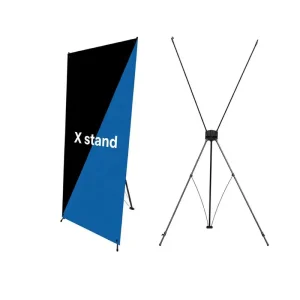 Floor Standing Detachable X Frame Advertising Banner Stand