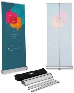 Floor Standing Outdoor Indoor Roll up Banner Display Stand