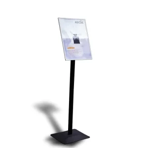Floor Standing Signage Poster Display Stand for Fast Food and Exhibitions