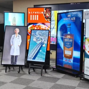 Floor Standing or Wall Mounted Touch Screen Kiosk Android PC LCD Digital Menu Board Wayfinding Display