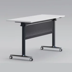 Foldable Conference Table Set with Wheels for Easy Movement