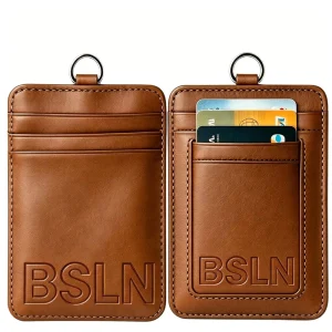 Foldable Slim Wallet Card Holder with Card Slots for Daily Commute and Shopping