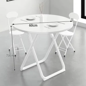 Foldable Table and Chair Set for Small Apartment or Restaurant