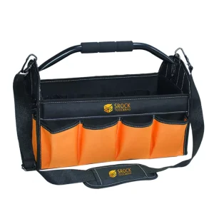 Foldable Tool Bag with Steel Tubular Handle