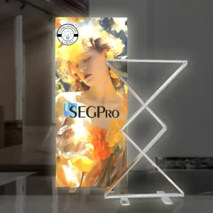 Folding Lintel Lightbox 10s Assembly LED Advertising Light Box Exhibition Booth Banner Display