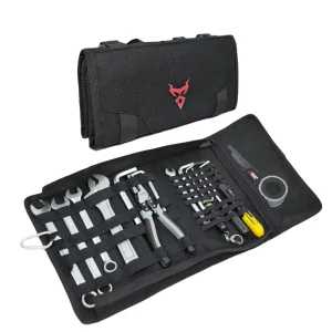For MOTOCENTRIC Portable Maintenance Tool Bag Multi Function Installation Storage Repair Kit for Motorcycle Luggage Saddlebags