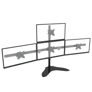 Free-Standing Computer Monitor Arm Desk Mount for 4 Screens