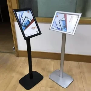 Free Standing Floor Advertising Display Menu Stand Exhibition Poster Display Stand