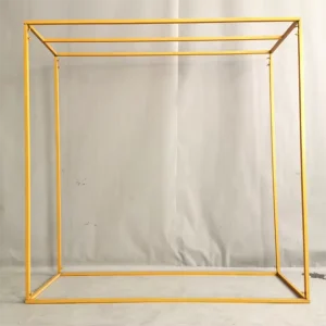 Free Standing Square Backdrop Stand Decorations Wedding Backdrop Metal Frame