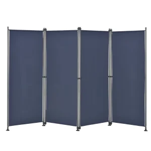 Freestanding Portable Fabric Room Divider Panel Home Office & Bedroom Separtation Screen for School & Outdoor Use