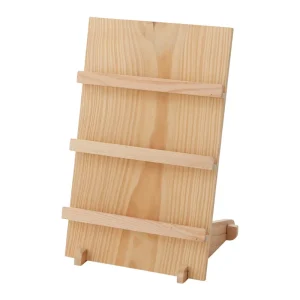 Freestanding Wooden Display Stand and Organizer for Cards and Jewelry