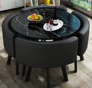 Front Desk Negotiation and Reception Table and Chair Set for Office Lounge, Dining, and Kitchen