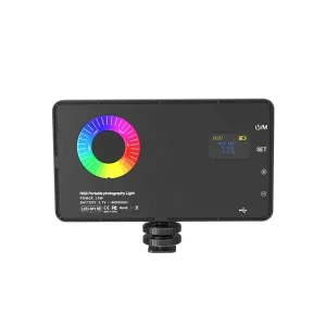 Full Color Adjustment 10w Rgb Led Live Video Fill Light Different Modes Led Filling Light Table Mini Photography Light