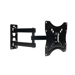 Full Motion LCD LED Plasma TV Wall Mount Bracket for 14 to 32 Inch Screens with 15 Degree Tilt