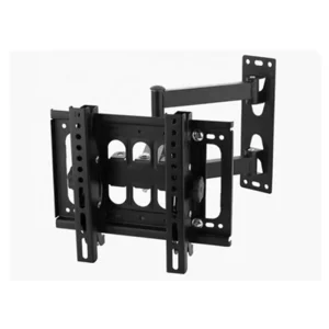 Full-Motion TV Monitor Wall Mount Bracket with 180-Degree Swivel and Tilt, for 14-40 Inch Screens